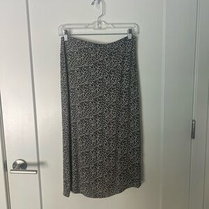 American Eagle Outfitters Leopard Print Midi Pencil Skirt
